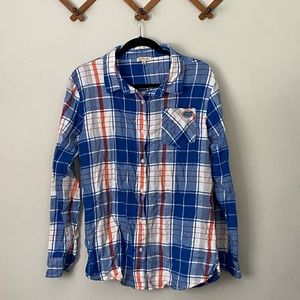 UGAPPAREL Florida Gators Plaid Flannel L
